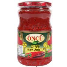 Biber Salçası Tatlı Öncü 700 Gr