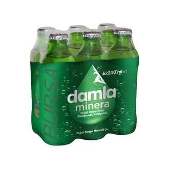 Damla Soda 200 ml 6'lı