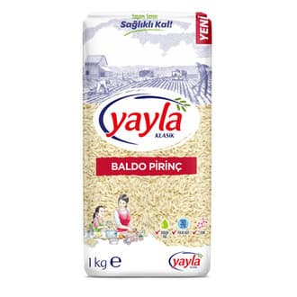 Yayla Baldo Pirinç 1 Kg