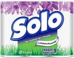 Solo Havlu Kağıt 3 lü