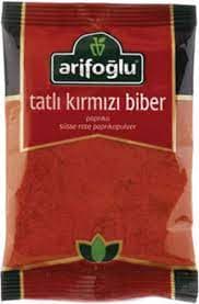 Arifoğlu Kırmızı Toz biber Tatlı 70 Gr