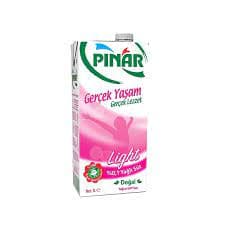 Pınar Light Süt 1 Lt